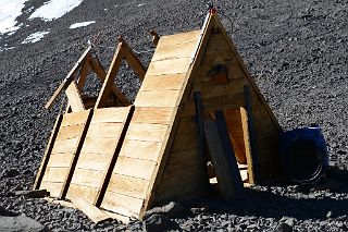16 Independencia Hut 6390m On The Climb To Aconcagua Summit